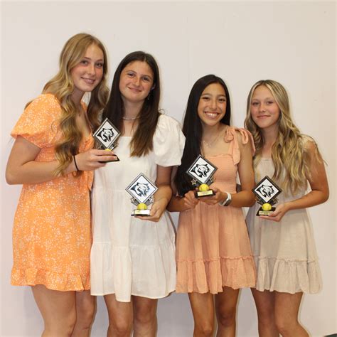 High School, Middle School Students Receive Awards for Athletic ...