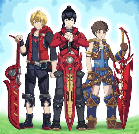 Drew the Monado Boys. (@ememtrp) : r/Xenoblade_Chronicles