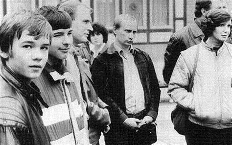 Vladimir Putin on assignment in Berlin as a member of the KGB. ca 1989 ...