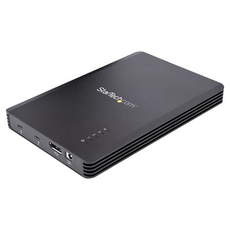 StarTech.com 4 Bay Thunderbolt 3 NVMe Enclosure, For M.2 NVMe SSD Drives, 1x DisplayPort Video ...