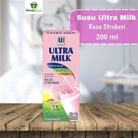 Susu Kotak Ultra Milk 200 ml - GacasShop