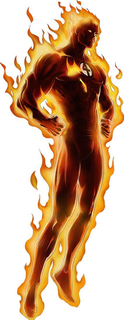 Human Torch - Marvel Comics - Fantastic Four - Johnny Storm | Marvel ...