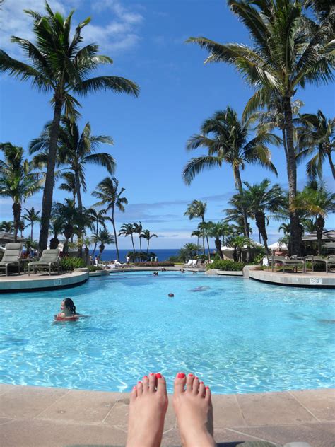 The Ritz Carlton on Kapalua Bay, Maui. Awesome free-form pool and a ...