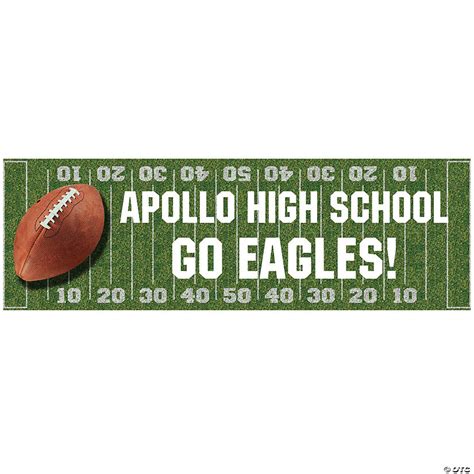 Football Field Sports Custom Banner - Medium