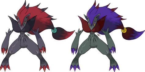 Zoroark v.2 by Xous54 on DeviantArt