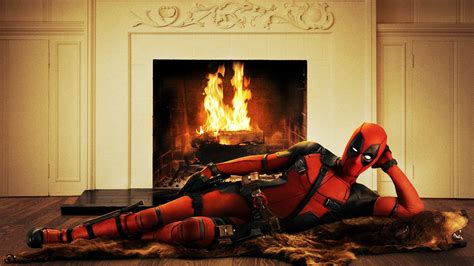 Deadpool, Ryan Reynolds, Movies, Fireplace Wallpapers HD / Desktop and ...