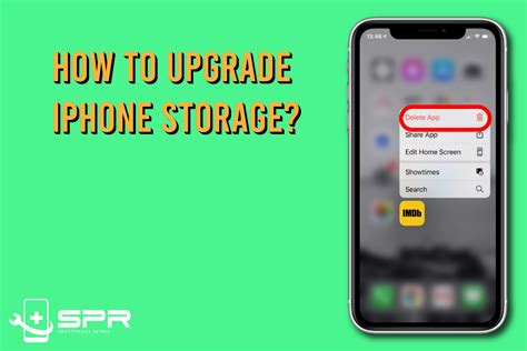 How To Upgrade iPhone Storage? - SPR