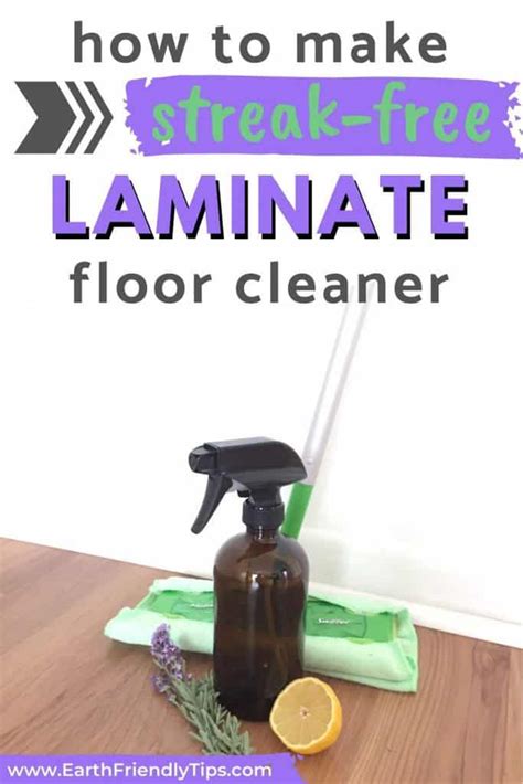 How to Make DIY Laminate Floor Cleaner - Earth Friendly Tips