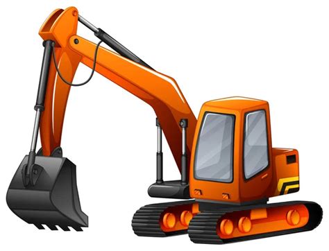 Machinery Clipart Backhoe