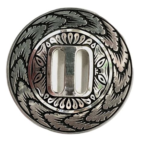 Garcia Slotted Silver Conchos – J.M. Capriola