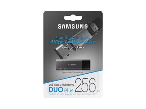 USB 3.1 Flash Drive DUO Plus 256GB Memory & Storage - MUF-256DB/AM ...