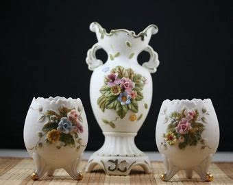 Items similar to Mini Porcelain Vases - Set of 3 - SALE on Etsy