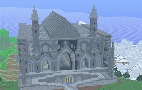 Minecraft Cathedral Blueprints