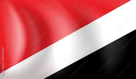 sealand Principality of Sealand wave flag, flat layout, vector illustration Stock Vector | Adobe ...