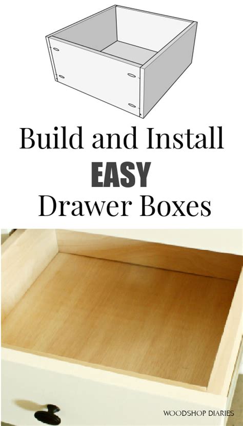 How Do You Build A Drawer Box – Warehouse of Ideas