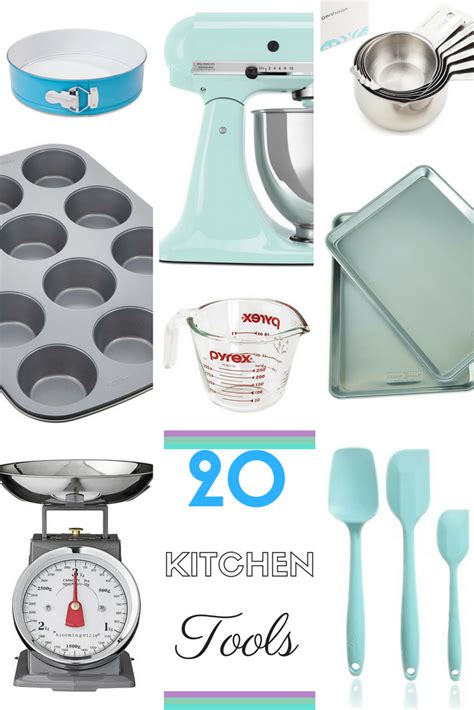 Kitchen Tools & Baking Equipment I use