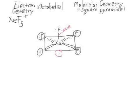 Xef5-molecular Geometry