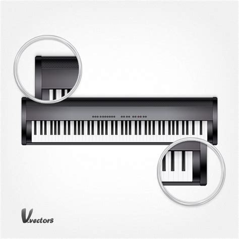 Members Area Tutorial: Create a Detailed Electronic Keyboard in Photoshop | PSDFan