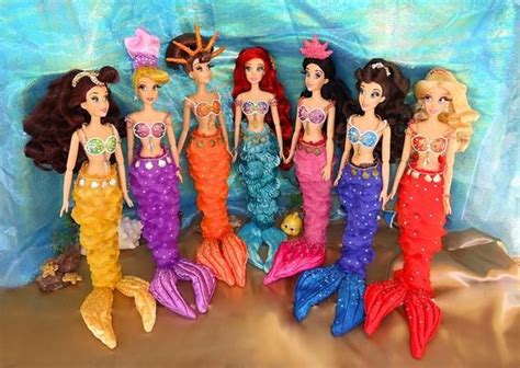 The little mermaid ariel sister ooak doll -17 inch (arista, andrina ...