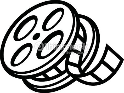 A vector illustration of a movie film reel | Film movie, Film reels, Illustration