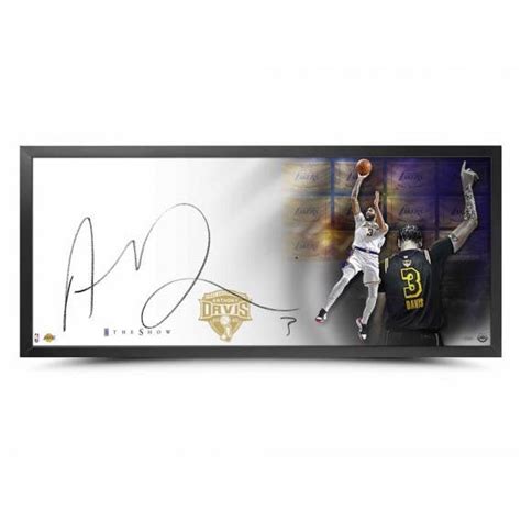 Anthony Davis Autographed The Show “Joining the Greats”