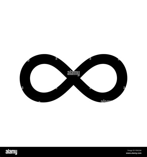 Infinity symbol Black and White Stock Photos & Images - Alamy