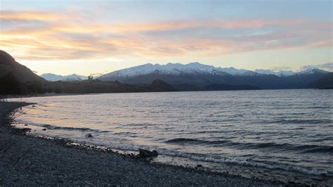 sunset at Lake Wanaka | Lake wanaka, Natural landmarks, Wanaka