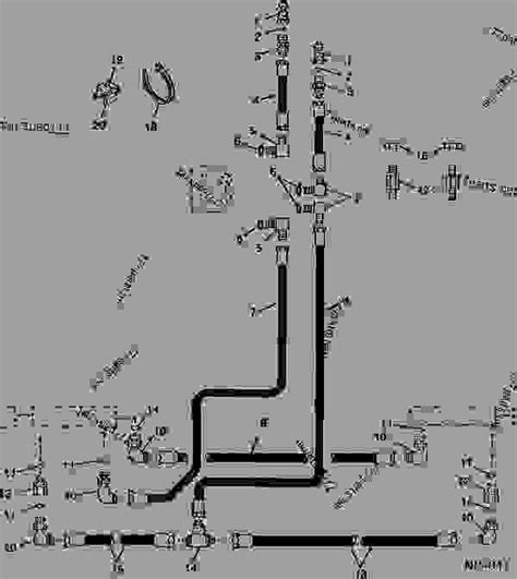 WING FOLD HYDRAULICS ( - 1169) - DISK John Deere 650 - DISK - 650 ...