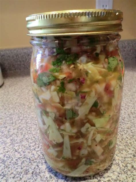 Spicy Mexican Cabbage Slaw Recipe - Looks Like Homemade