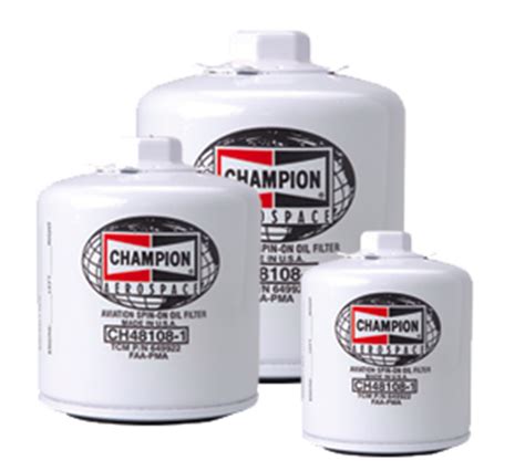 Champion Aircraft Oil Filters