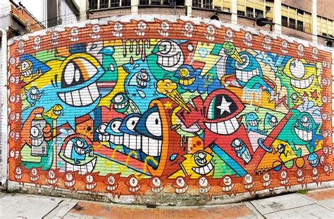 Bogotá Colombia - Street Art & Graffiti – (This artist from the Spanish Artist, Pez ...