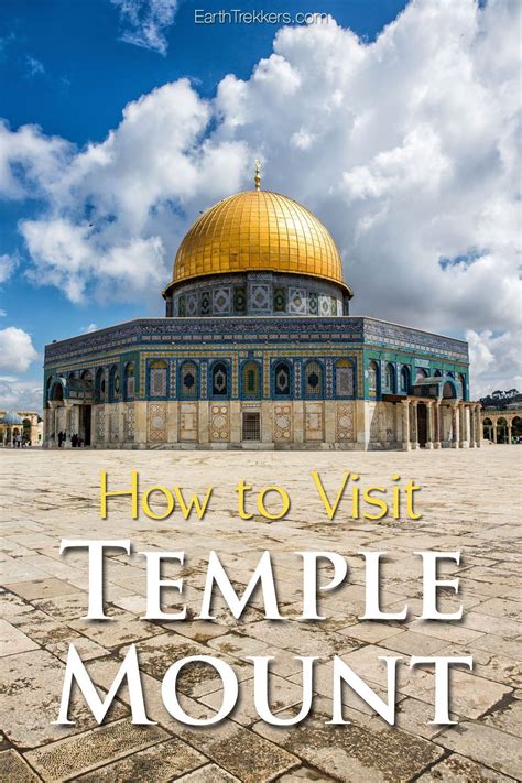 How to Visit Temple Mount and Dome of the Rock – Earth Trekkers