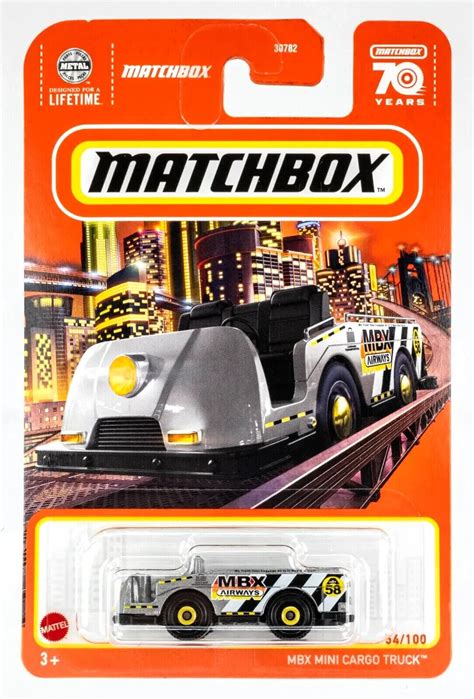 Matchbox 2023 #054/100 MBX Mini Cargo Truck, silver – Ignition Diecast