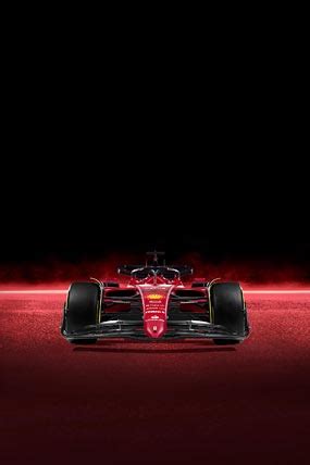 2022 Ferrari F1-75 Phone Wallpaper 002 - WSupercars