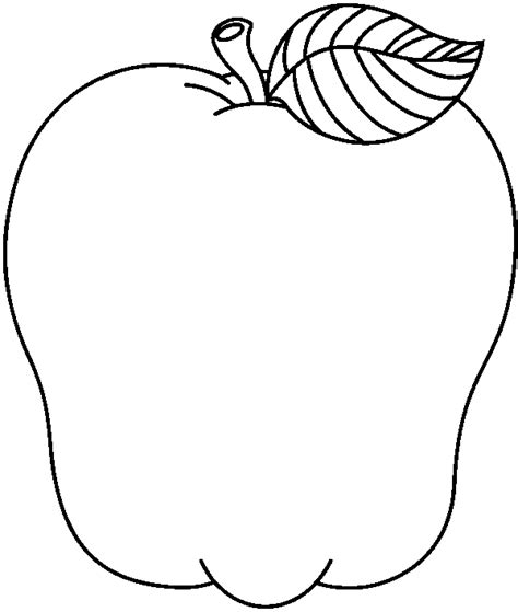 Apple Clip Art Black And White - ClipArt Best