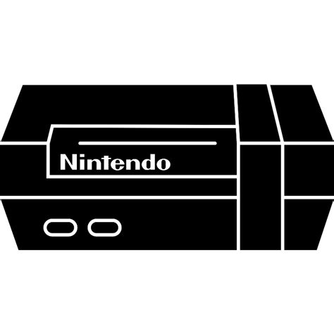 Nintendo Games Console Vector SVG Icon - SVG Repo