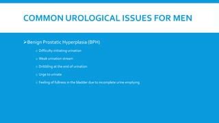 Common Urology Problems- Causes and Symptoms | PPT