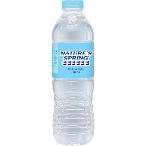 Nature's Spring Purified Water | 500ml | Water | Walter Mart