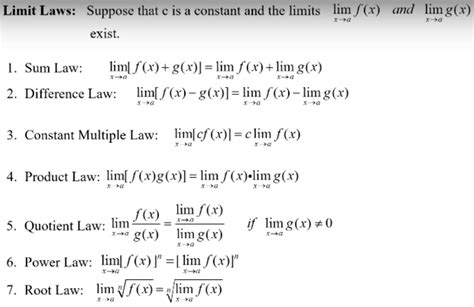 Calculus 1 Limits Practice