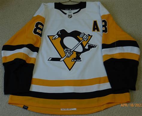 2022-23 Pittsburgh Penguins Road (White) Set 1 Jerseys ...