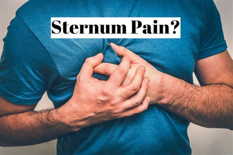 Sternum pain when touched : meaning?