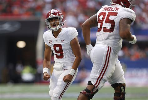 Alabama Quarterback Bryce Young Dazzles Bama Nation in His Debut