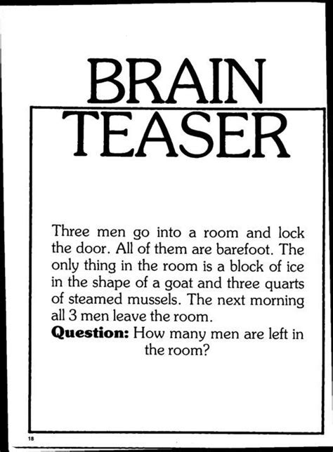 Brain TEASER | Energy post