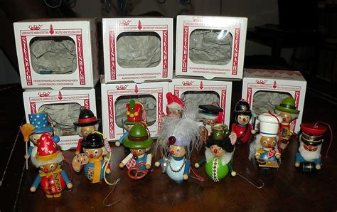 STEINBACH & HOLZKUNST CHRISTMAS ORNAMENTS HUGE LOT of 14 IN BOXES FROM GERMANY $9.99 | Christmas ...