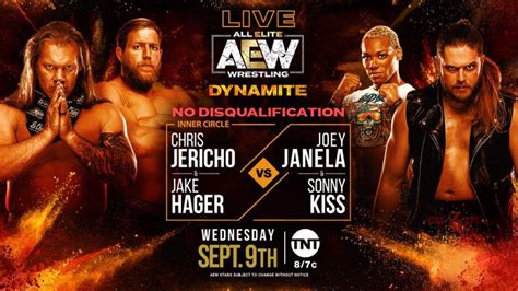 Inner Circle Will Face Joey Janela And Sonny Kiss On 9/9 AEW Dynamite