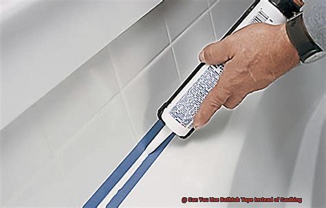 Can You Use Bathtub Tape Instead of Caulking? - Scotts Home Improvement