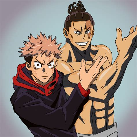 Yuji Itadori x Aoi Todo - Besto Friendo! Hope you all like it! ^^ : r/JuJutsuKaisen