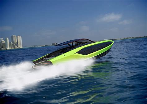 Lamborghini unveils 3.4 million dollar yacht that looks like a f*@#en supercar