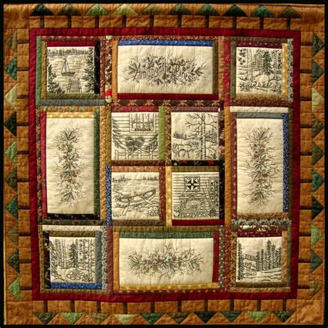 Quilt Embroidery Pattern | Hand Embroidery