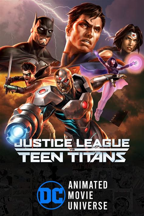 Justice League vs. Teen Titans (2016) - Posters — The Movie Database (TMDB)